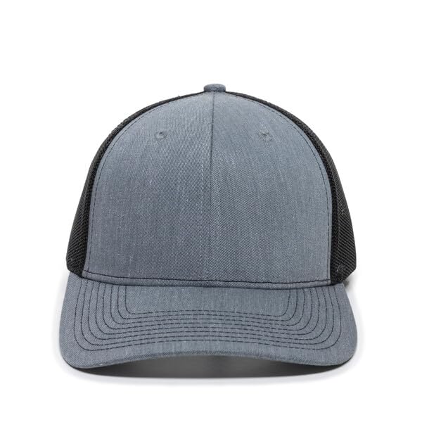 Breathable Mesh Back Baseball Cap for Men - Lightweight Outdoor Sun Hat for Hiking, Running, and Sports