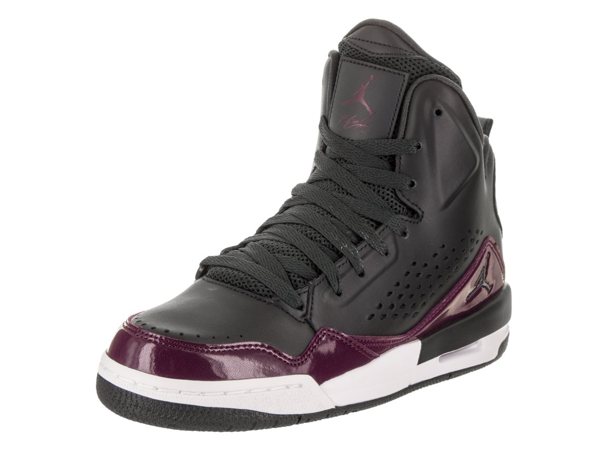 Nike Jordan SC-3 BG Kids Basketball Shoes - Anthracite/Anthracite Bordeaux - Size 5.5 US - Perfect for School, Training & Court Play