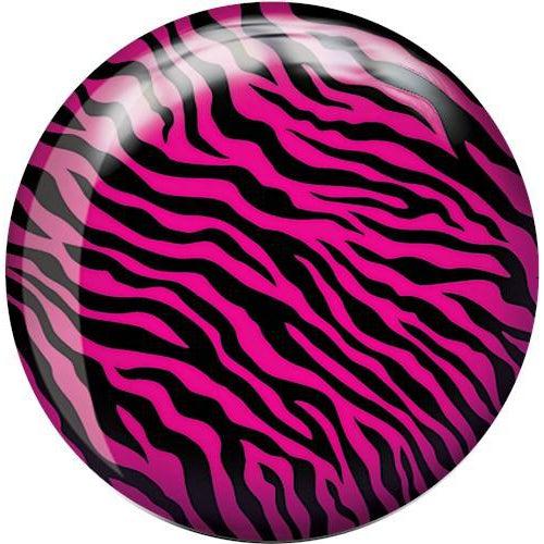 Brunswick Pink Zebra Skin Viz-A-Ball Bowling Ball - High Performance for Strikes & Spares | Perfect for League Play & Casual Bowling