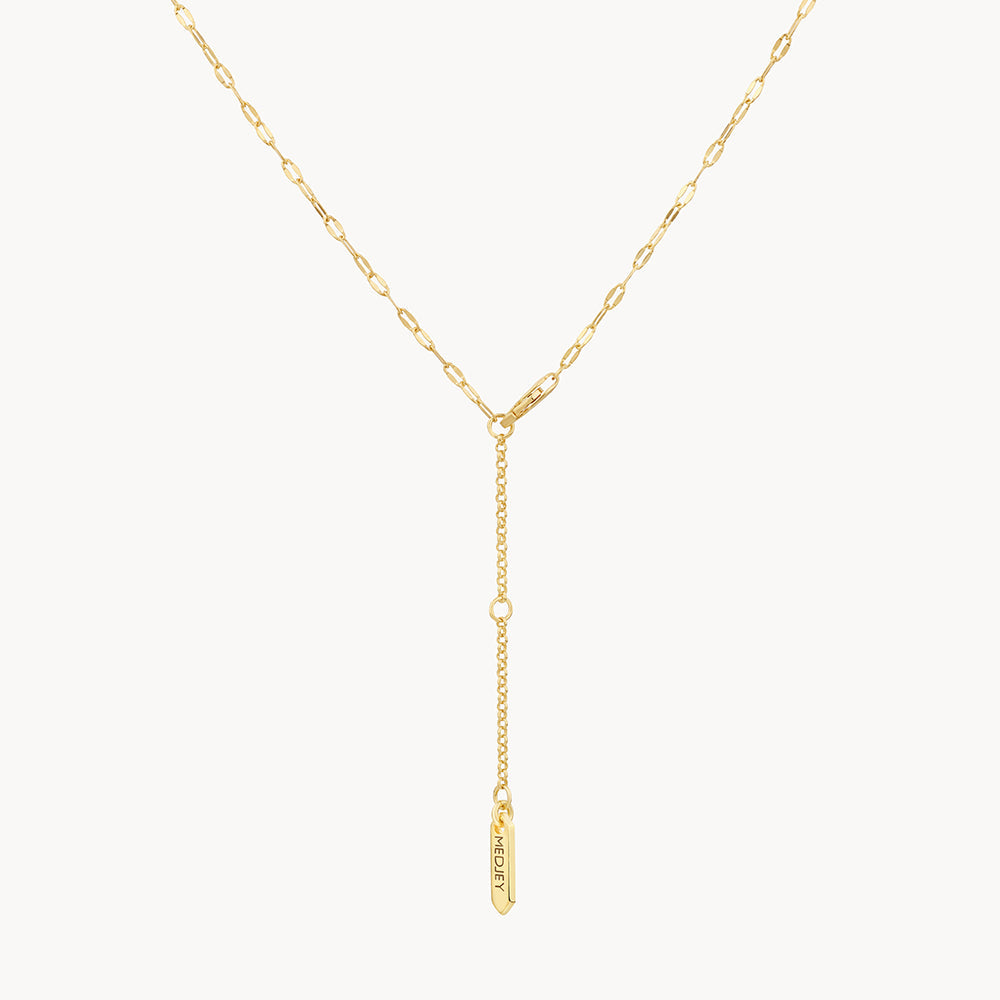 Luxury Gold Mirror Chain Necklace for Women - Elegant Fashion Jewelry Gift for Parties, Weddings & Special Occasions