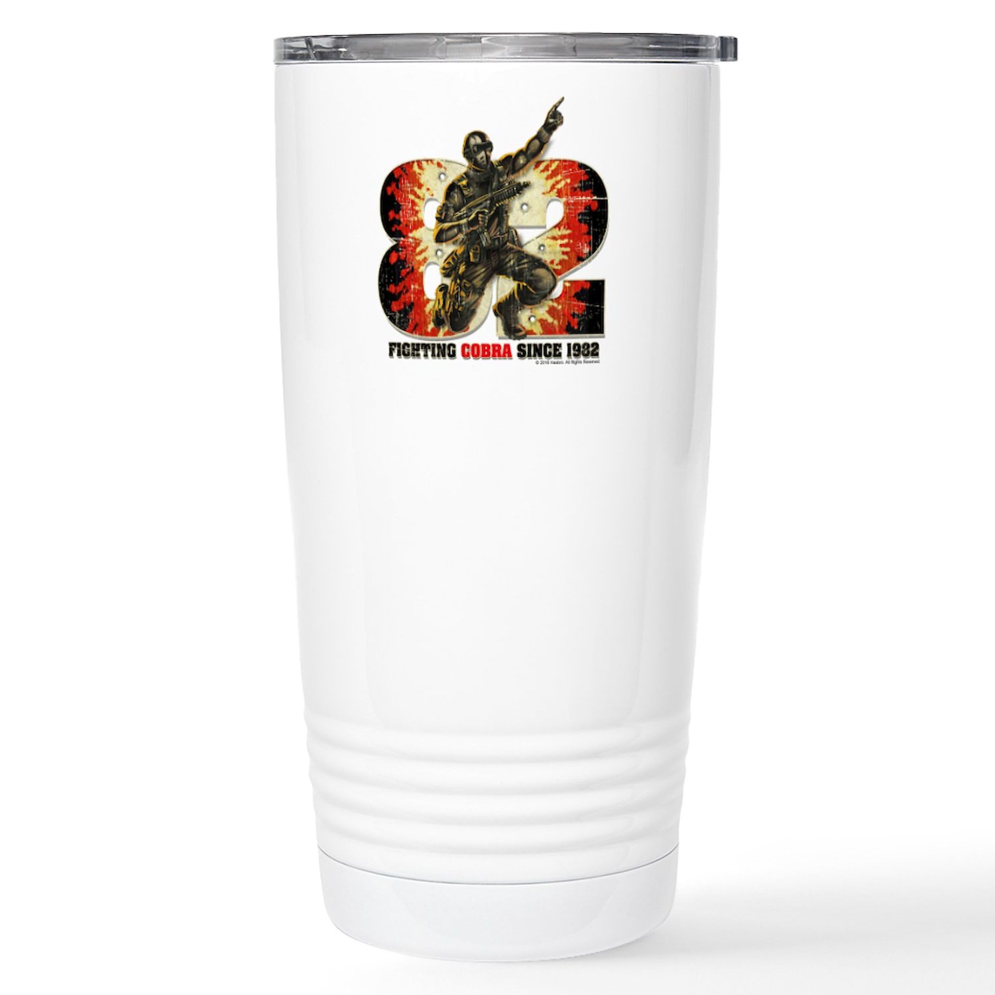 Snake Eyes 20 oz Insulated Stainless Steel Coffee Tumbler - Double Wall Vacuum Mug for Hot & Cold Drinks - Perfect for Office, Travel, Camping & Gift Giving