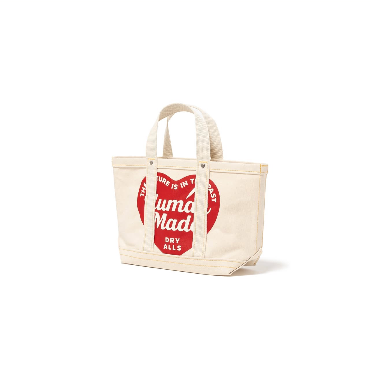 HUMAN MADE 25SS Small Canvas Tote Bag (HM29GD005) - Stylish & Durable Eco-Friendly Shopping Bag for Beach, Grocery & Daily Use