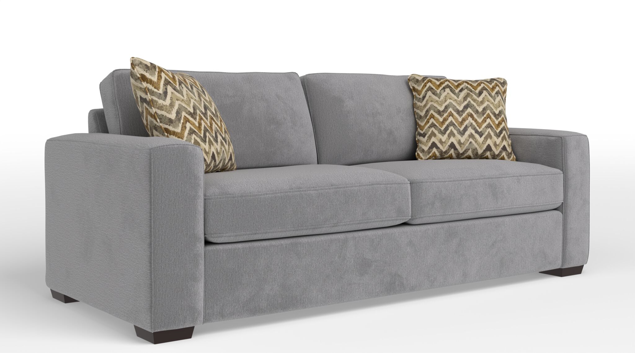 Celeste Queen Sofa Bed with Innerspring Mattress - Convertible Sleeper Sofa for Small Spaces, Cabana Grey | Perfect for Guest Rooms, Apartments & Home Offices