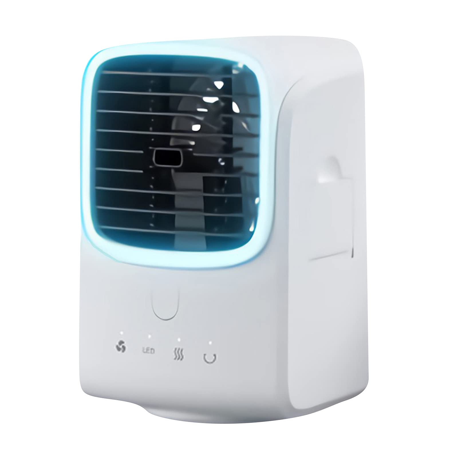 Portable Air Conditioner & Water Cooler - 3-Speed Electric Fan with Ice Atomizing & Shaking Function | Perfect for Home, Office, and Outdoor Cooling