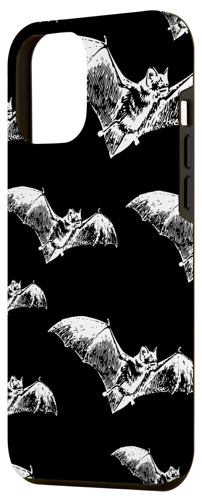 iPhone 12 Pro Max Case - Gothic Vampire Bat Design, Halloween Phone Cover for iPhone 12 Pro Max - Perfect for Spooky Season, Gothic Fashion & Halloween Parties