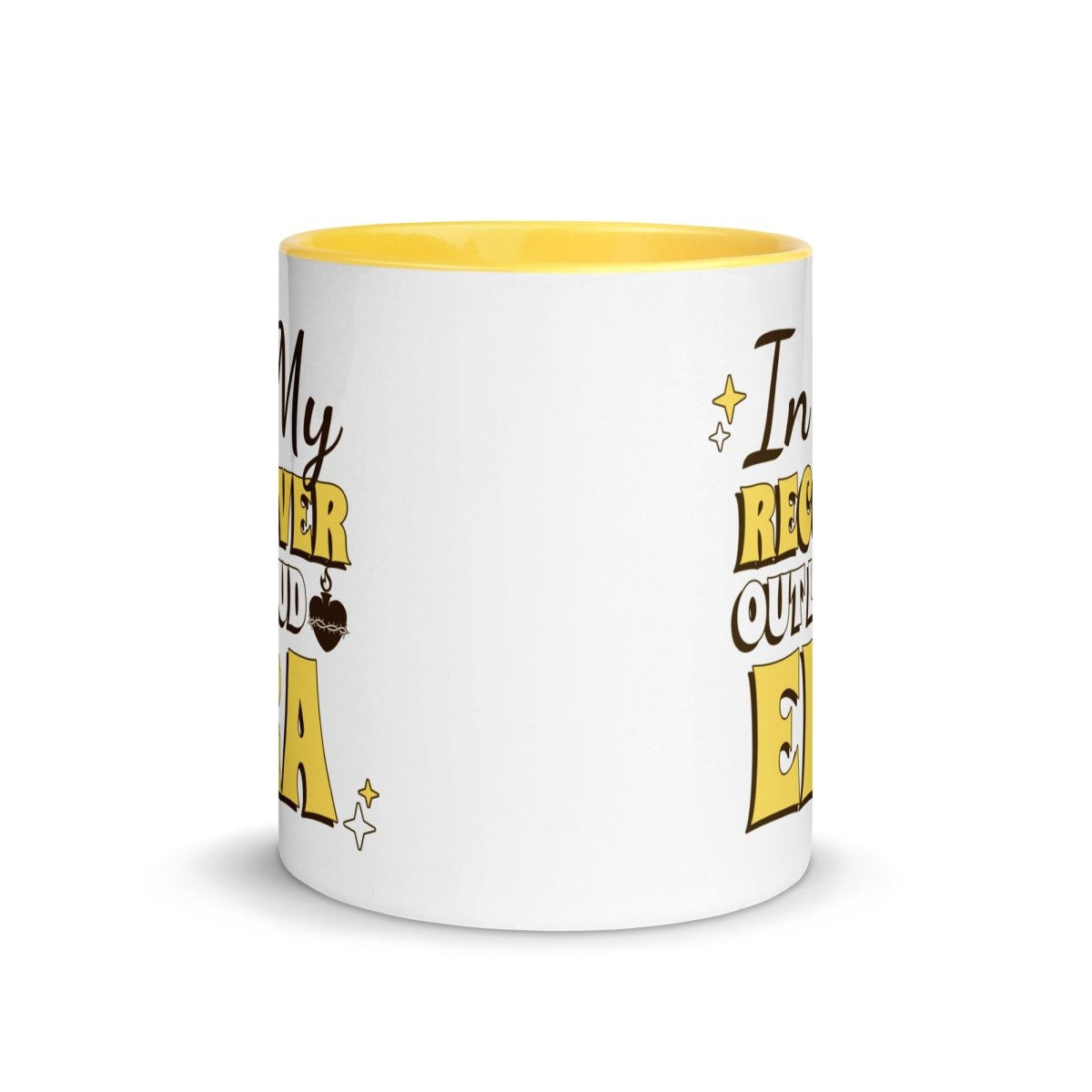 Recover Out Loud Era Ceramic Mug - Inspirational Coffee Cup for Recovery & Sobriety - Perfect for Morning Coffee, Office Use & Thoughtful Gifts