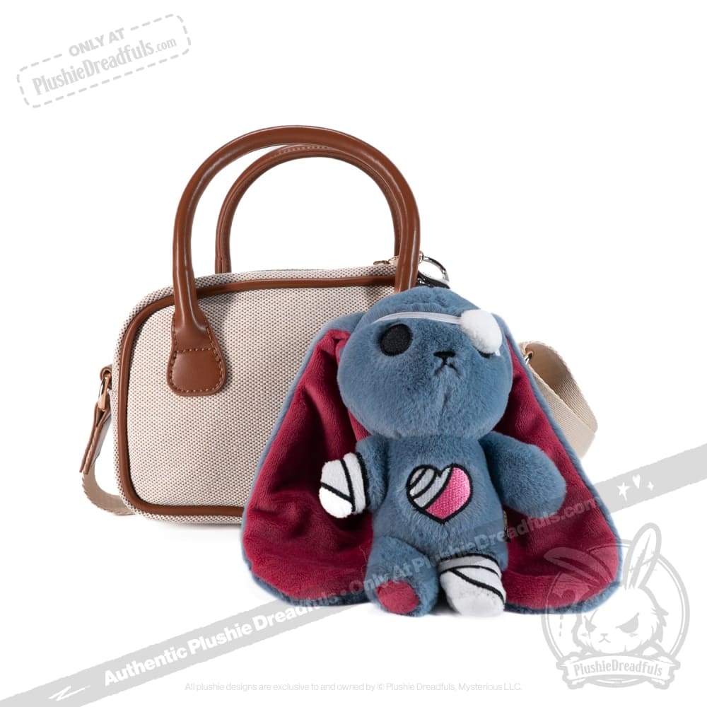 Plushie Dreadfuls Ouchie Plush Keychain - Cute Kawaii Stuffed Animal Accessory for Backpacks, Purses & Gifts | Soft Emotional Support Toy for Kids & Adults