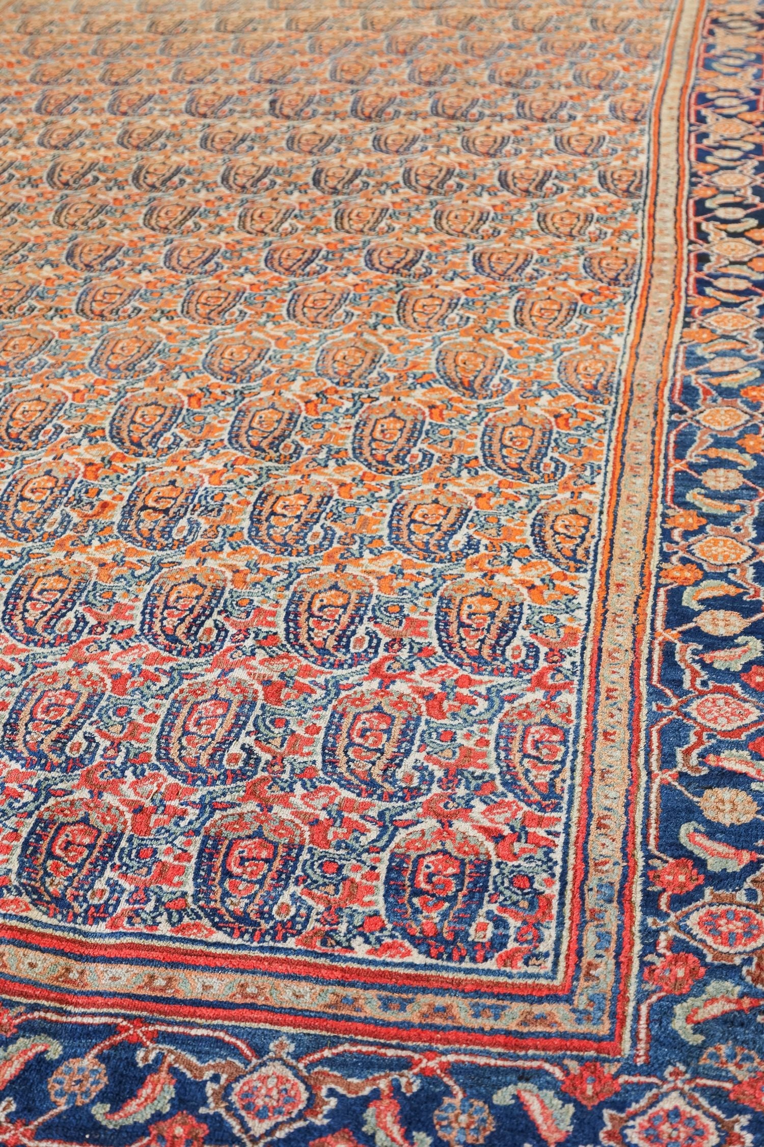 Antique Khorassan Handwoven Tribal Rug - Authentic Persian Carpet J78494 - Perfect for Boho Home Decor, Living Room & Bedroom