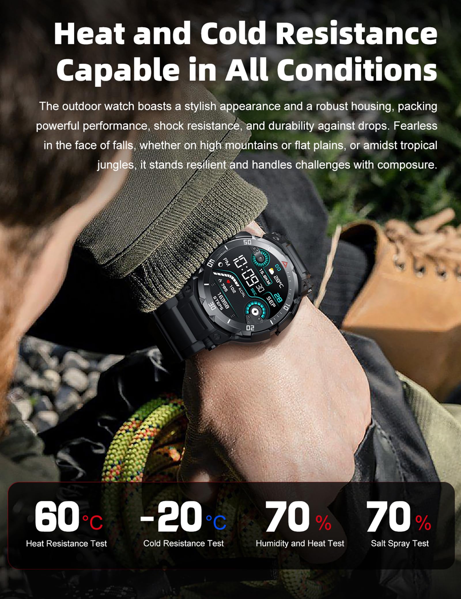 2-in-1 Smart Watch with Wireless Earbuds | 1.46