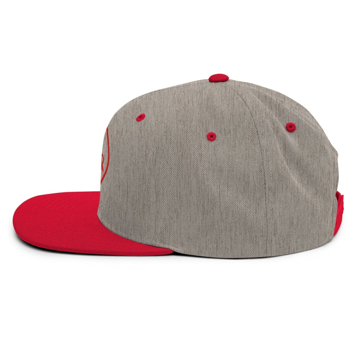 SOBER in a Heart Embroidered Snapback Hat - Stylish Unisex Baseball Cap for Men & Women - Perfect for Casual Wear, Sports, and Outdoor Activities