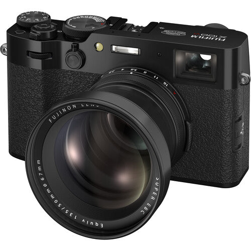 FUJIFILM X100VI Digital Camera 40.2MP APS-C Mirrorless Camera with 23mm F2 Lens - Black | Compact Travel & Street Photography Camera for Professionals & Enthusiasts