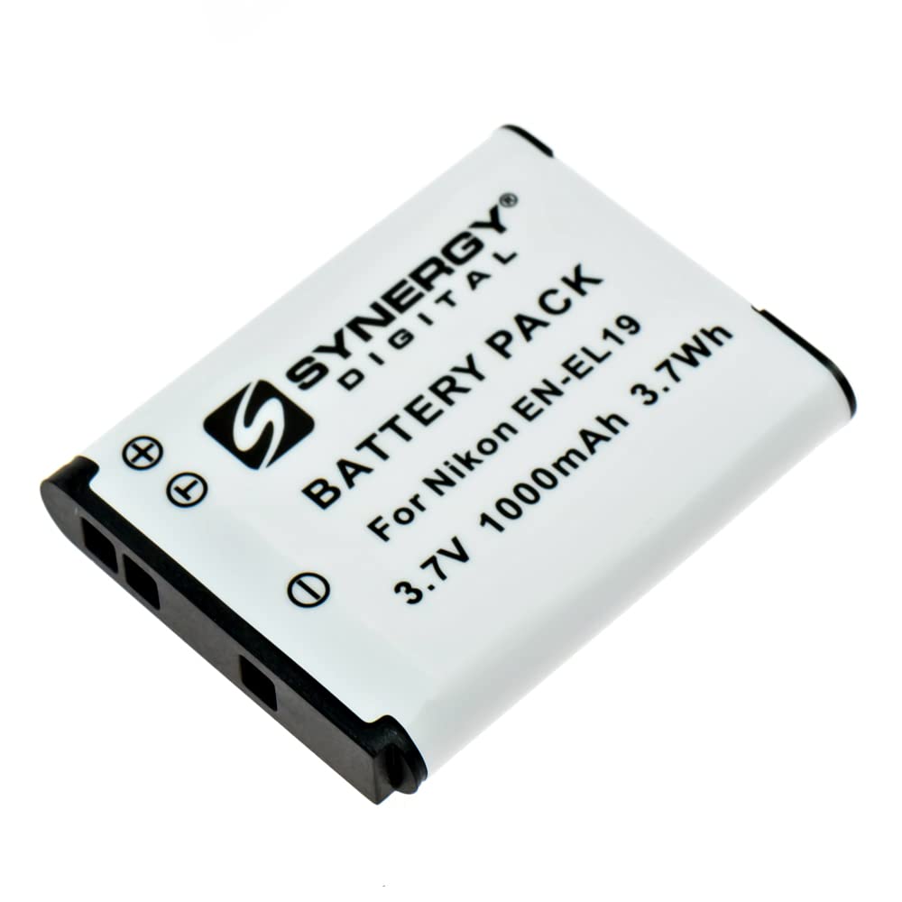 Synergy Digital Camera Battery - Compatible with Empire BLI-413, Li-Ion 3.7V 1000mAh Replacement Battery for Digital Cameras - Perfect for Travel, Photography & Outdoor Adventures