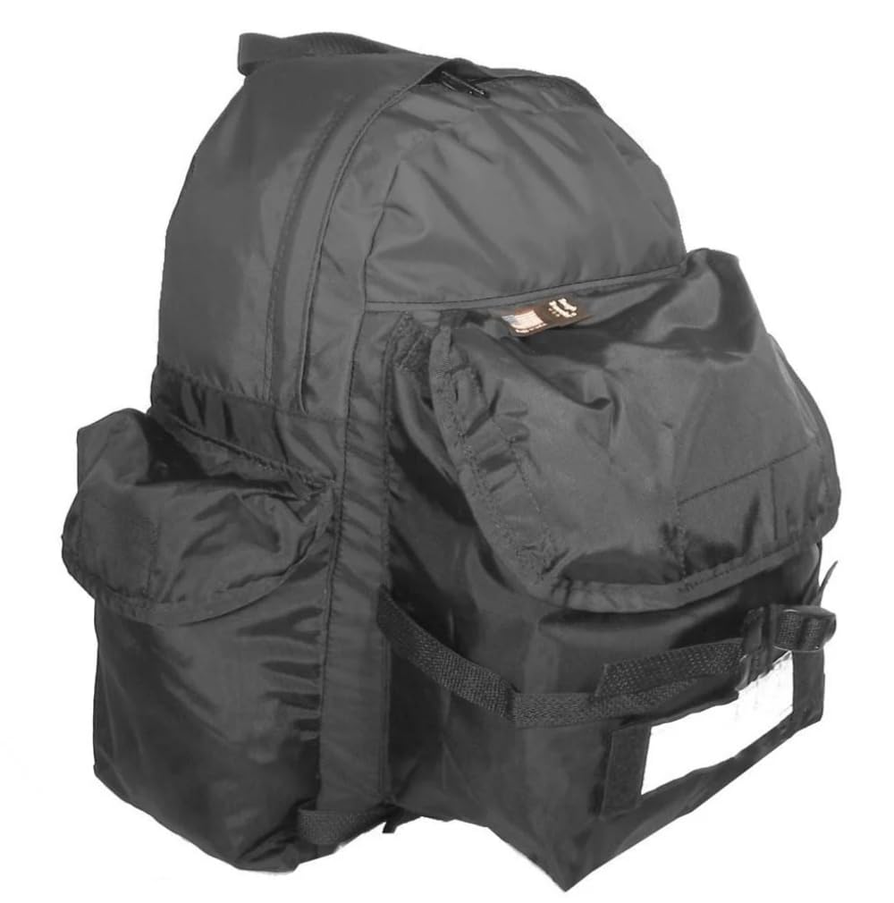 Trekker USA Made Large Durable Hiking Backpack for Men & Women - Waterproof Travel Backpack for Camping, Hiking & Outdoor Adventures (Black)