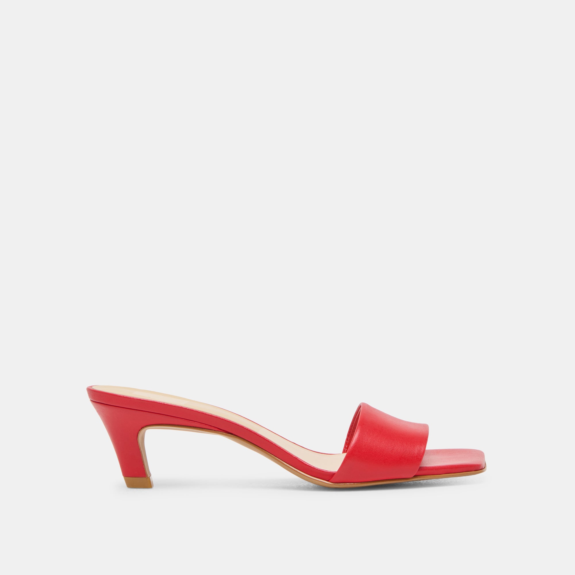 REXA HEELS CHILI LEATHER - Women's High Heel Shoes for Party, Wedding & Evening Events | Comfortable & Stylish Leather Pumps for Dressy Occasions