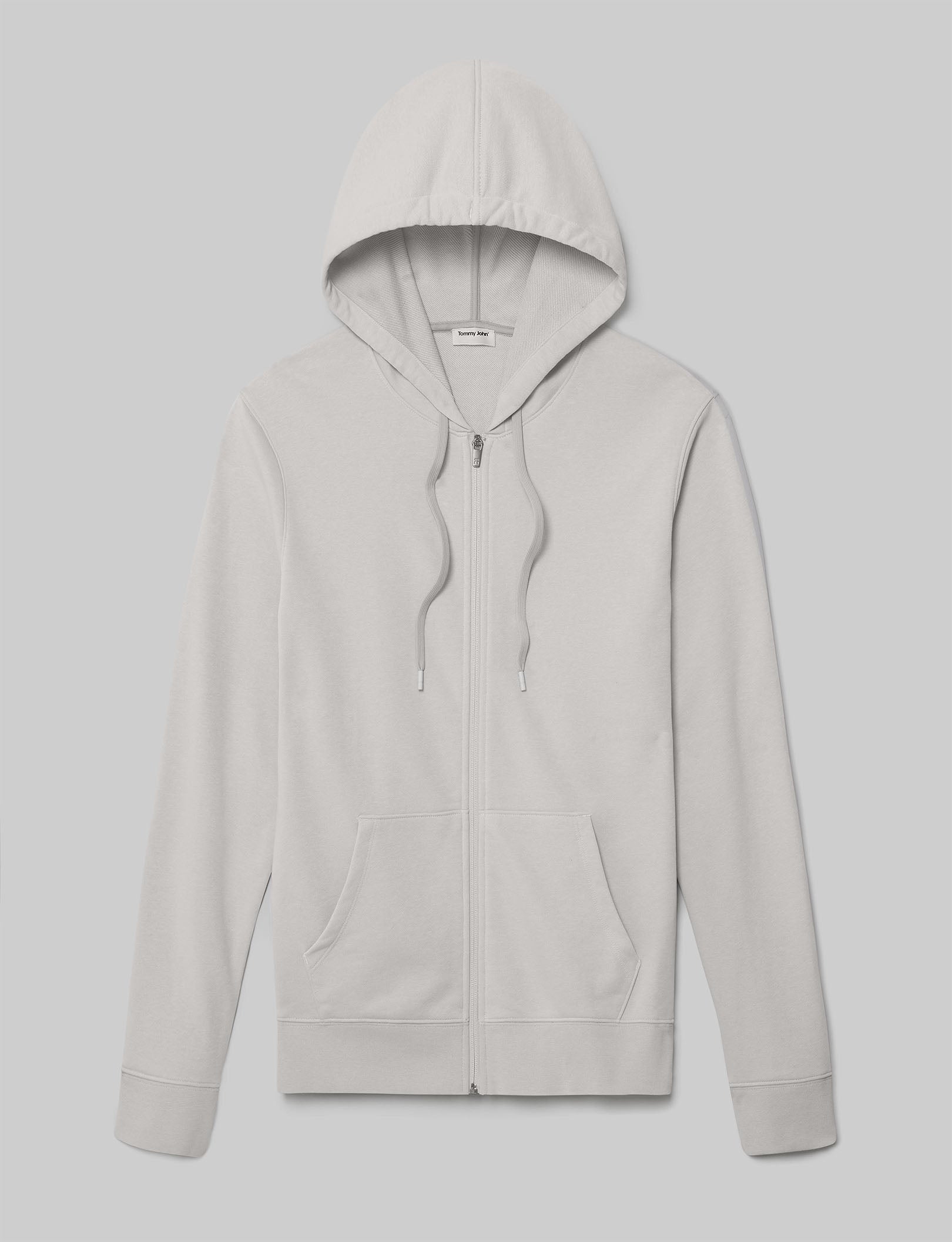 French Terry Full Zip Hoodie for Men & Women - Soft & Comfortable Pullover with Pockets - Perfect for Casual Wear, Gym, and Outdoor Activities