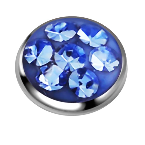 Premium Crystal Stone Surgical Steel Body Jewelry - Durable & Hypoallergenic Nose Rings, Belly Bars & Lip Studs for Piercing Lovers | Perfect for Parties, Gifts & Everyday Wear