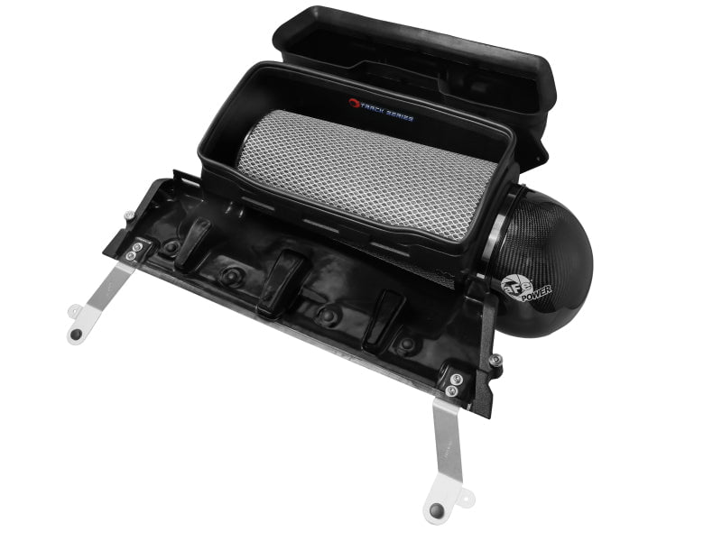 aFe 21-23 RAM 1500 TRX Track Series Carbon Fiber Cold Air Intake System with Pro DRY S Filter - High Performance Air Intake for Off-Road & Street Driving