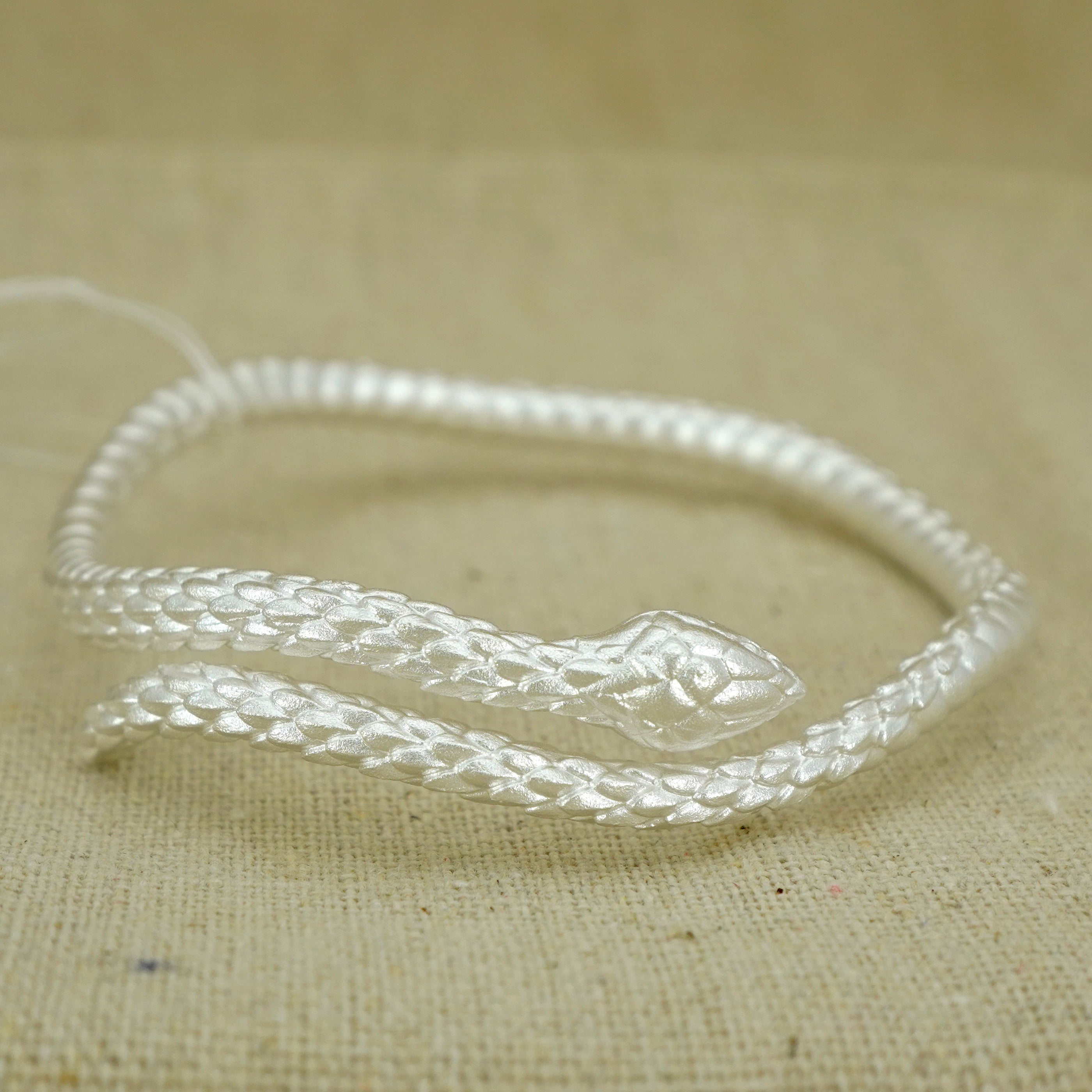 Sterling Silver Snake Bangle Bracelet for Women - Elegant Adjustable Jewelry Gift for Her - Perfect for Parties, Weddings & Everyday Wear