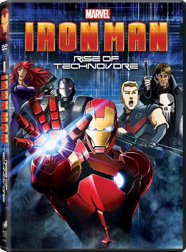 Iron Man: Rise of Technovore Blu-ray | Marvel Anime Movie | Action-Packed Superhero Adventure | Perfect for Marvel Fans & Anime Lovers | Home Theater & Gift Idea