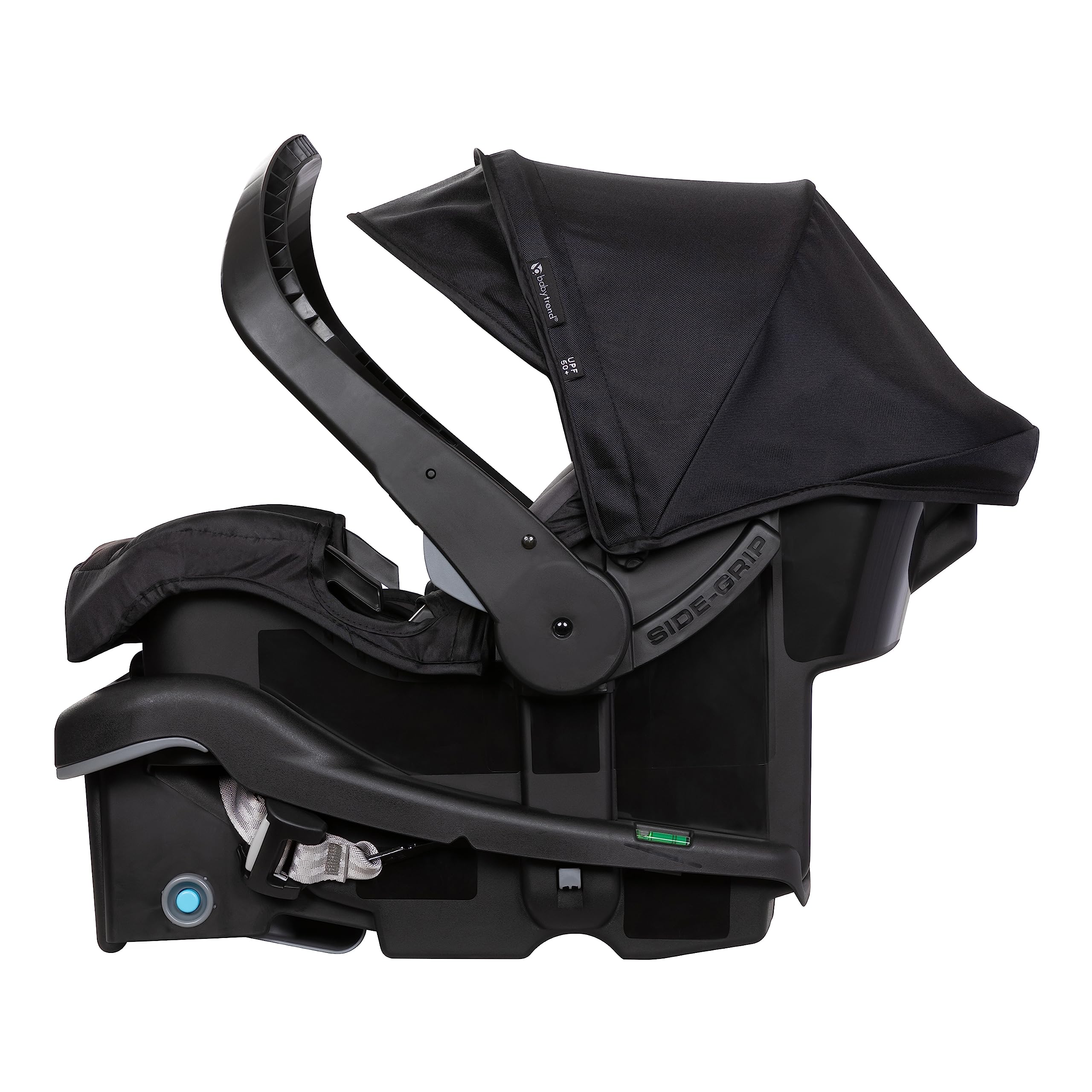 Baby Trend Passport DLX Travel System Stroller with EZ-Lift Plus Infant Car Seat - Uptown Black | Lightweight Compact Stroller for Newborns & Toddlers | Perfect for Air Travel, Shopping & Daily Walks