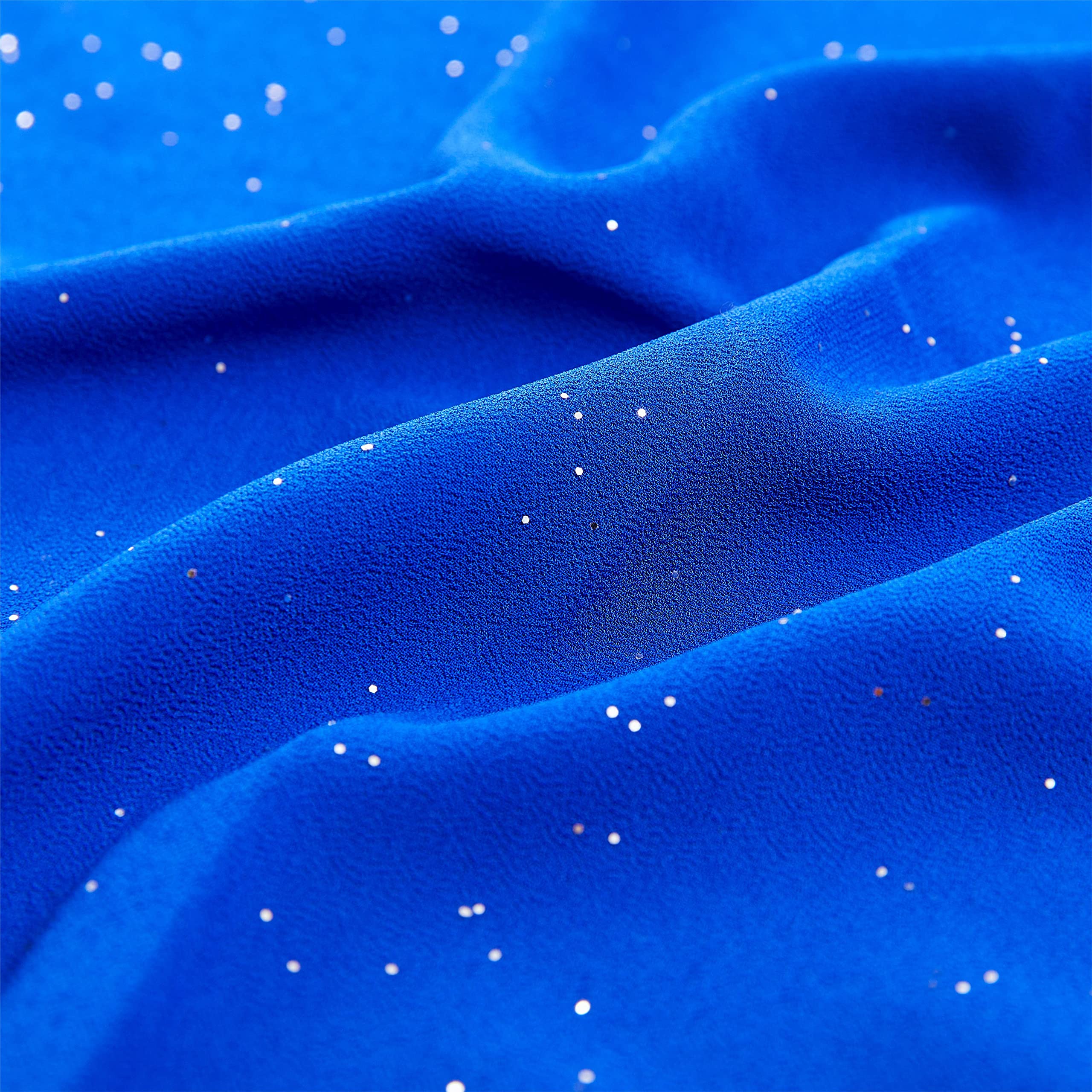 Elegant Sheer Chiffon Shawl for Women - Soft Silky Sparkly Wedding Bridal Scarf Wrap - Perfect for Evening Dresses, Prom & Special Occasions