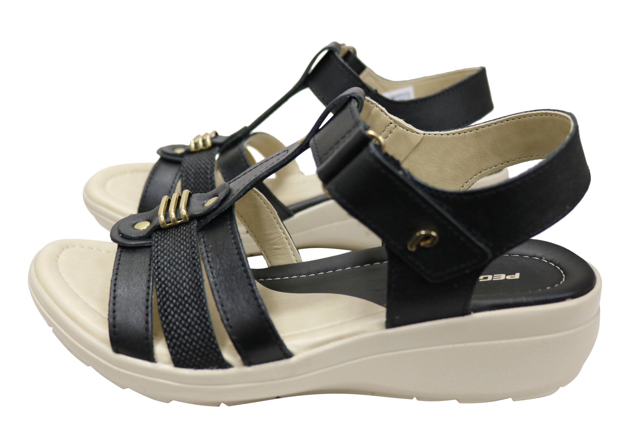 Tasha Women's Comfortable Leather Sandals - Handmade in Brazil - Perfect for Summer, Beach & Casual Outings