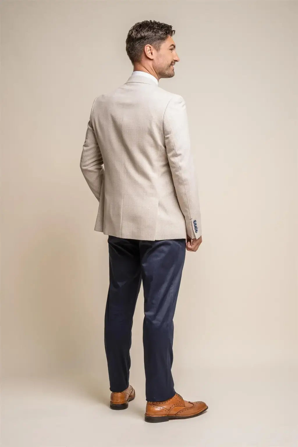 Cavani Men's Dakota Chino Pants - Classic Slim Fit Stretch Comfort Casual Trousers for Work, Office & Everyday Wear