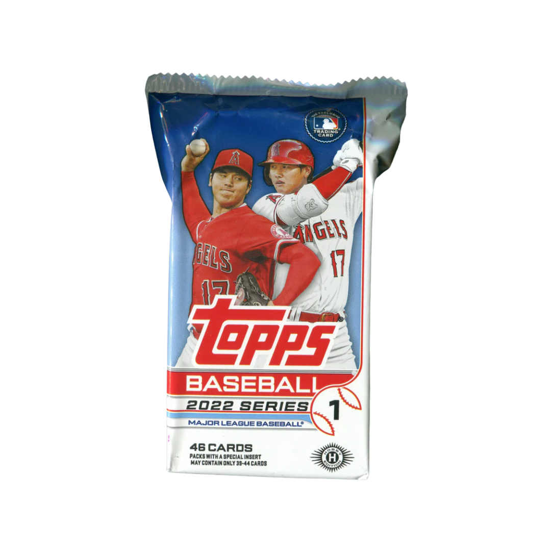 2022 Topps Baseball Series One Jumbo Hobby Pack - 24 Cards per Pack, MLB Trading Cards Collection for Sports Fans & Collectors - Perfect for Trading, Collecting, and Displaying