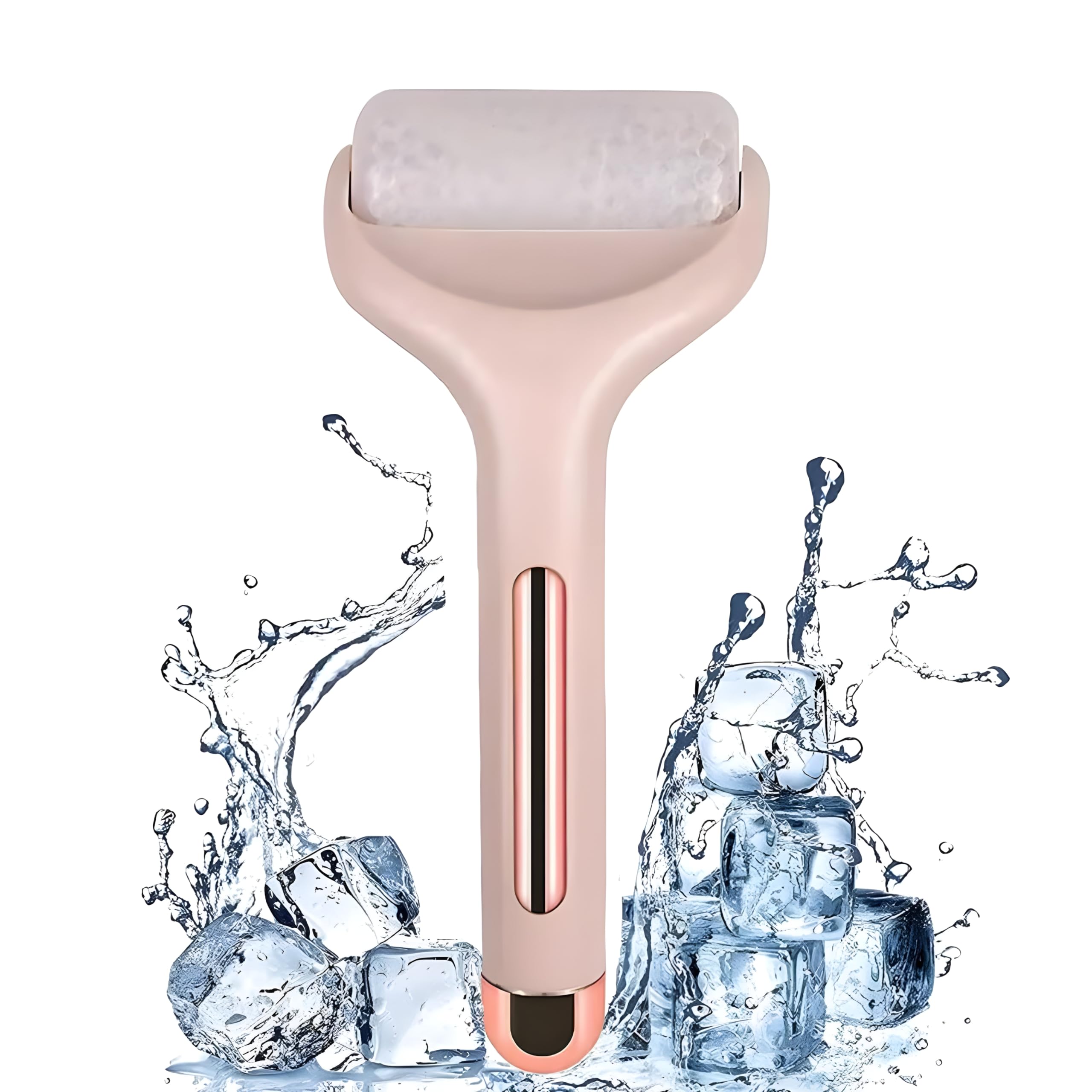 Trendy Ice Roller Face Massager for Women & Men – Reusable Cooling Therapy Roller for Face, Neck, Eyes & Body – Perfect for Puffiness Relief, Skincare Routine & Post-Workout Recovery