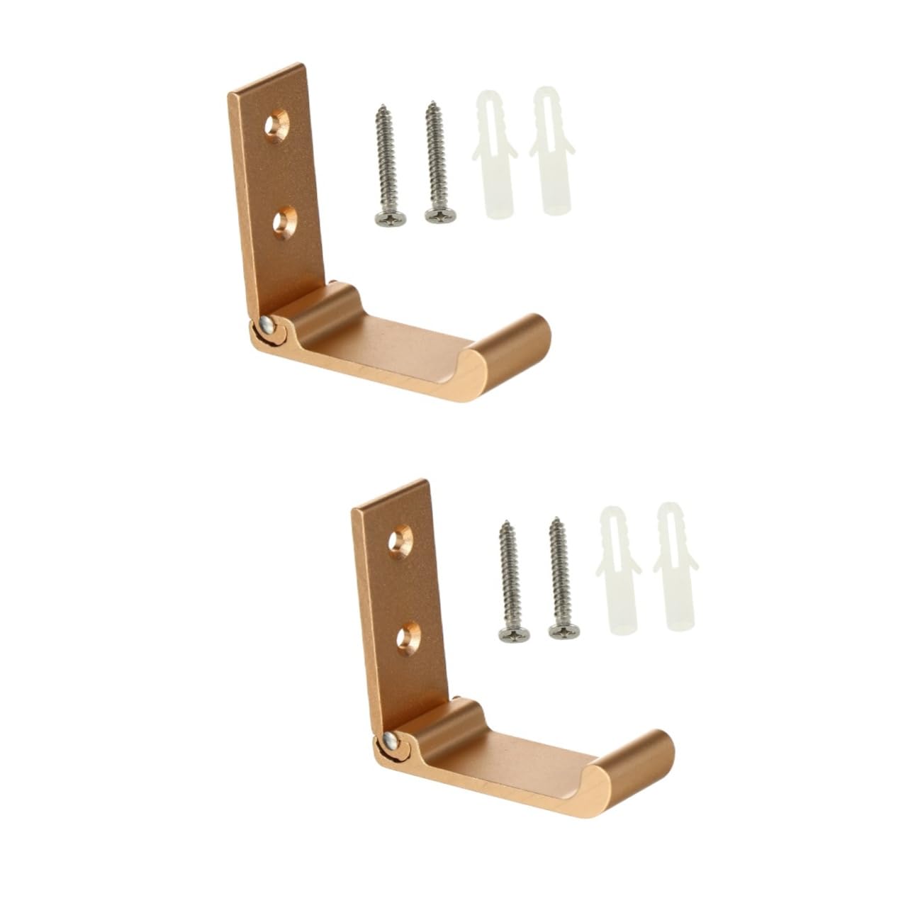 ABOOFAN 2-Pack Vintage Headphone Stand & Hook - Wall Mount Headset Holder for Desk, Wardrobe, Closet Organization - Perfect for Home, Office & Gaming Setup Accessories