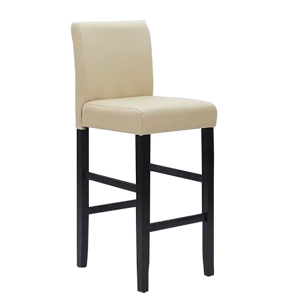 European Style Bar Chair with Sponge Back & Stable Base - 110cm Height for Home, Garden, Indoor & Outdoor Use | Perfect for Kitchen Islands, Patios & Dining Areas