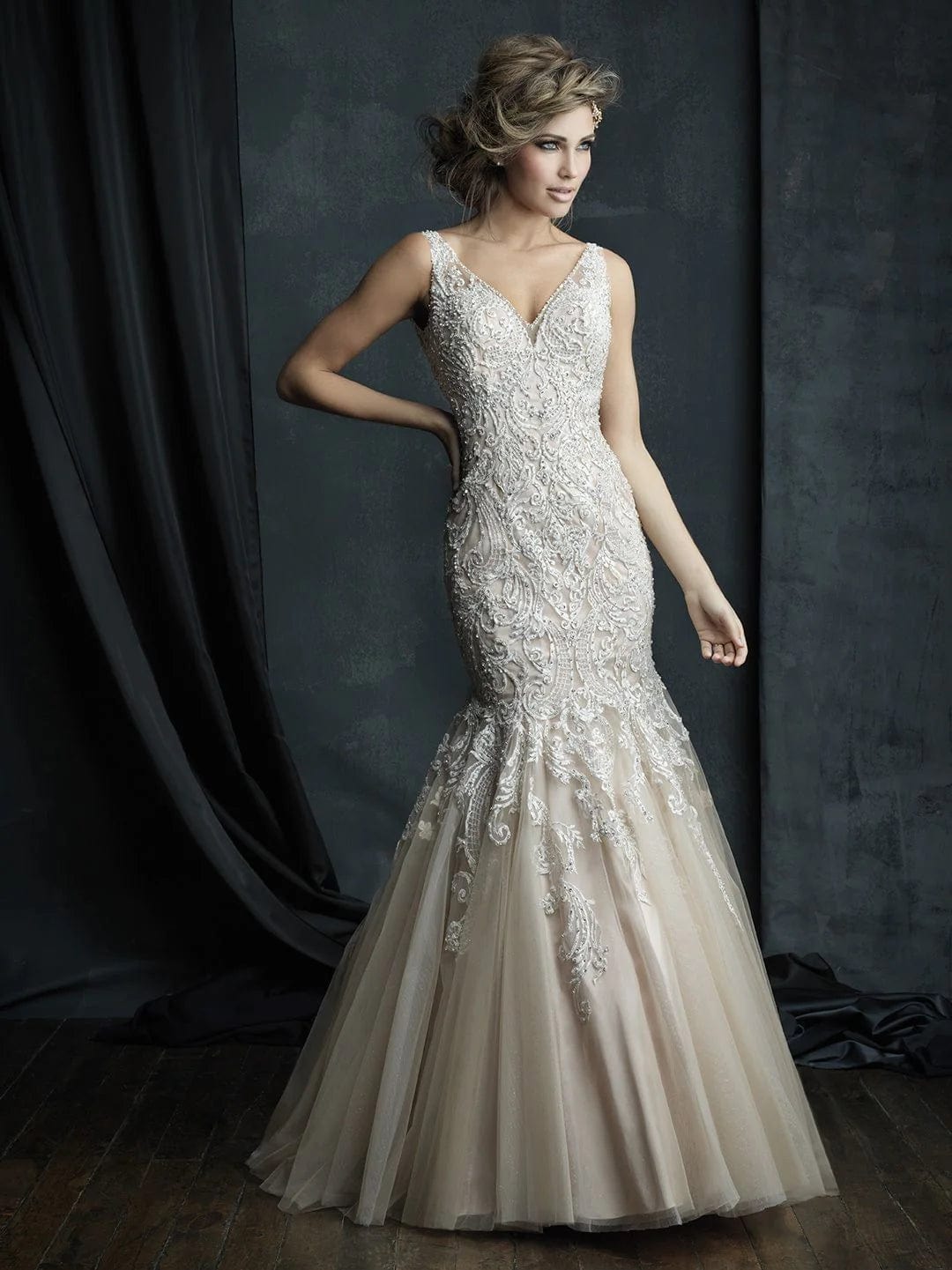 Allure C388 Wedding Dress - Size 12 for Brides, Formal Gowns for Special Occasions & Evening Events