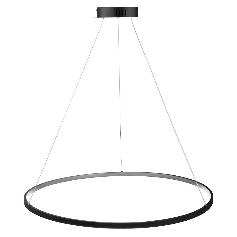 Modern LED Circle Pendant Light - 24