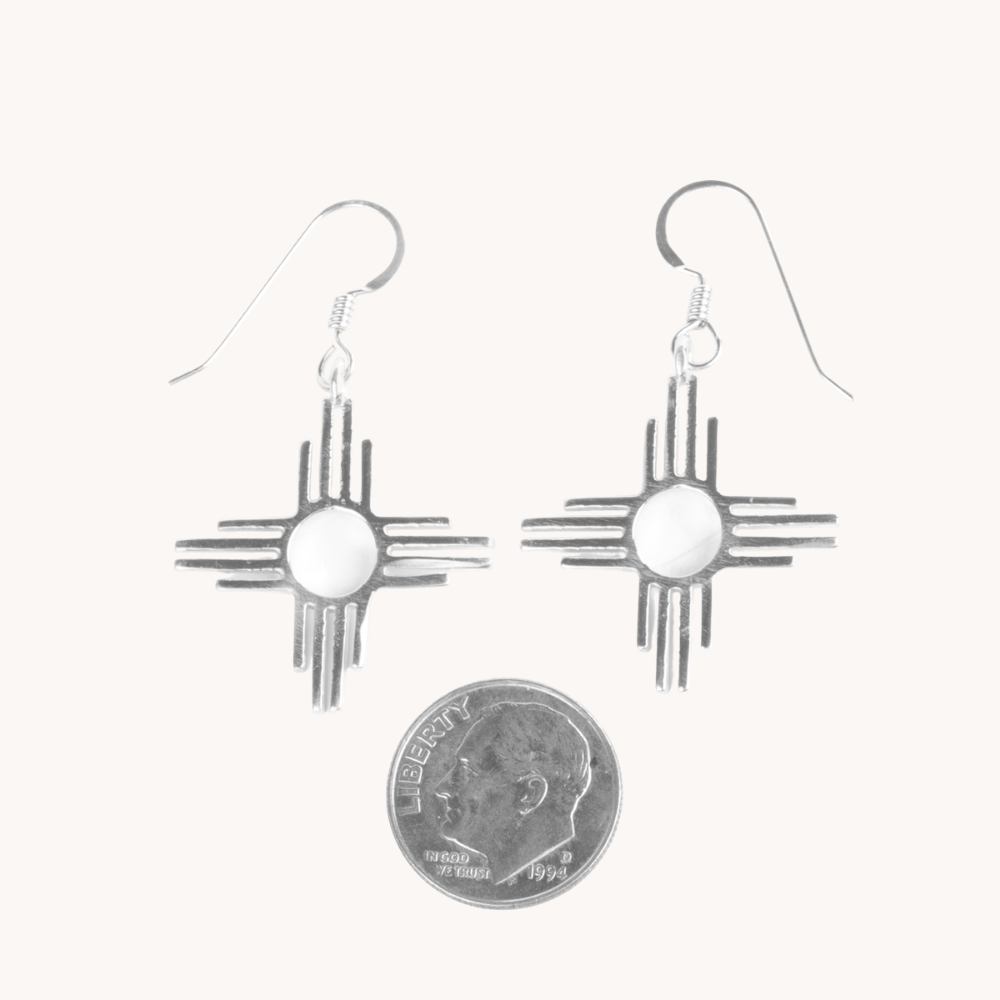 Enchanting Sterling Silver Zia Jewelry Set - Necklace, Earrings & Bracelet for Women | Perfect for Southwest Style, Boho Fashion & Special Occasions