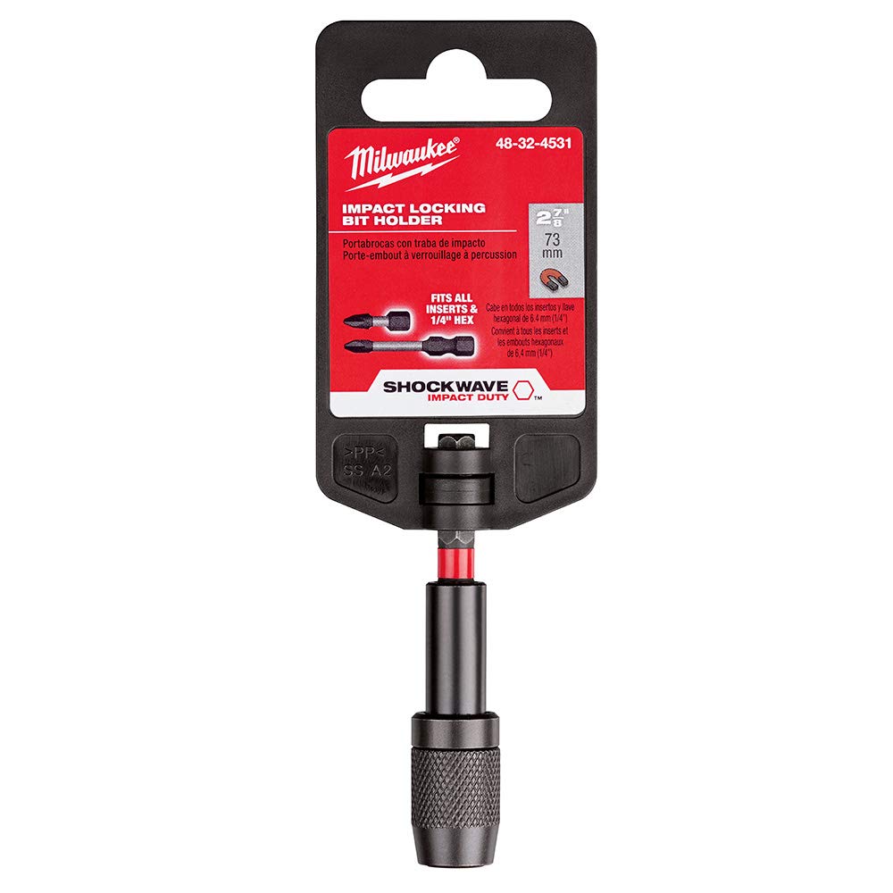 Milwaukee 48-32-4531 3-Piece Screw and Bolt Kit Set - Heavy Duty Fastener Assortment for Construction, Woodworking & DIY Projects