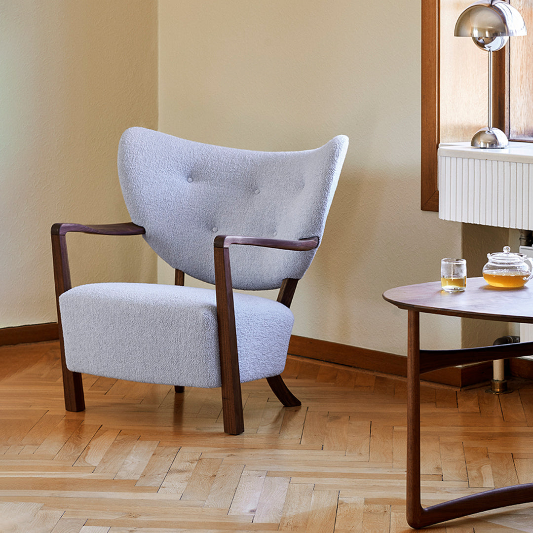 Drop Leaf HM5 Lounge Table - Extendable Coffee Table for Small Spaces, Perfect for Living Room, Bedroom, or Office Use