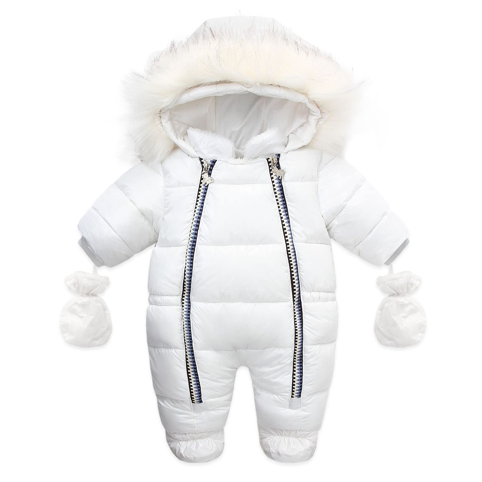 Baby Boys & Girls Winter Snowsuit - Warm Toddler Jacket for 2 Year Olds | Cute Snow Coat for Infants & Kids | Perfect for Snow Play, Outdoor Winter Activities & Cold Weather Protection