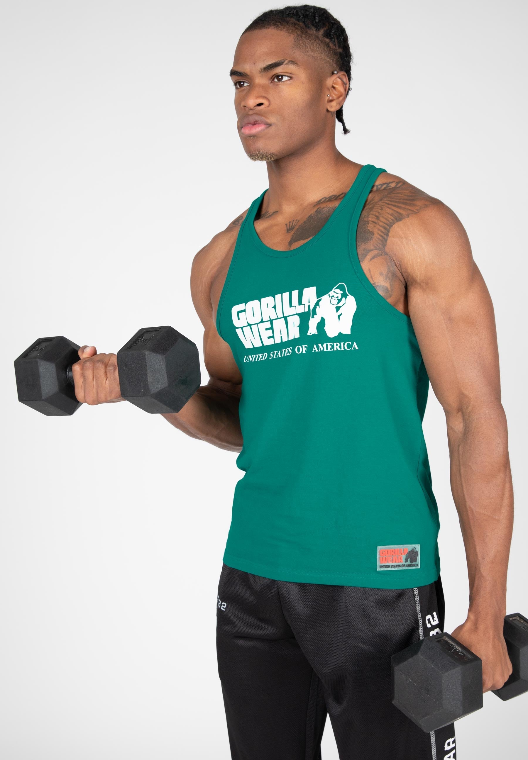 Classic Cotton Tank Top for Women - Soft & Comfortable Teal Green Sleeveless Shirt - Perfect for Casual Wear, Gym, and Summer Outfits