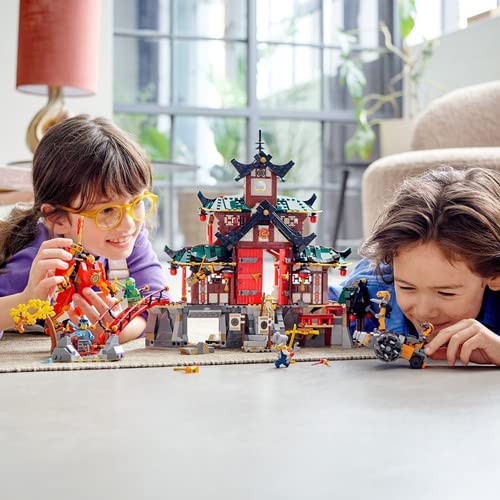 LEGO 71767 Ninjago Dojo Temple Spinjitzu Masters Building Set with Lloyd, Kai & Snake Figures - Kids Toy for Ages 8+ with Mission Banner - Perfect Gift for TV Show Fans - Great for Creative Play & Ninja-Themed Adventures