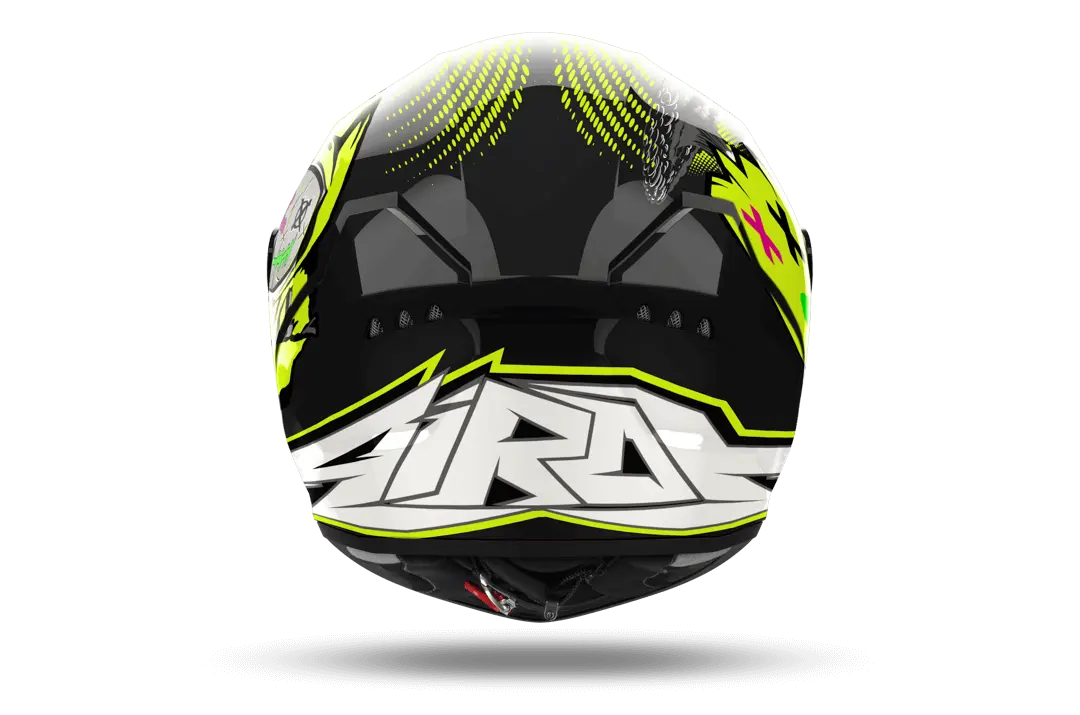 Airoh Connor Gloss Gamer Helmet - Lightweight Motorcycle Full Face Helmet for Racing & Street Riding - DOT & ECE Certified - Perfect for Motorcycle Enthusiasts & Sports Bikers