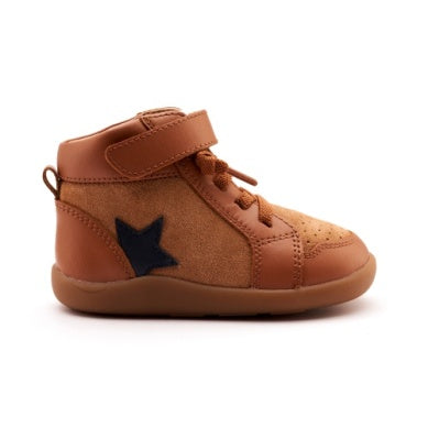 Old Soles Tan Baby Sneakers - Comfortable Leather First Walkers for Toddlers | Perfect for Outdoor Play, Park Visits & Everyday Adventures