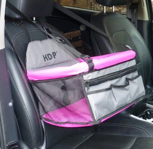 **HDP Car Deluxe Lookout Booster Seat for Kids - Pink | Safe & Comfortable Toddler Car Seat for Travel | Ideal for Road Trips & Daily Commutes**
