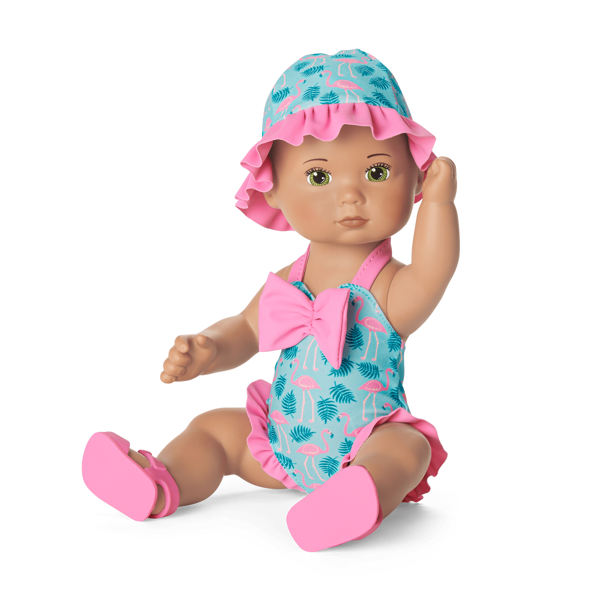 Flamingo Fun Play Set for Bitty Baby Splash - Adorable Bath Toy for Toddlers & Kids - Perfect for Pool, Beach & Bathtime Play