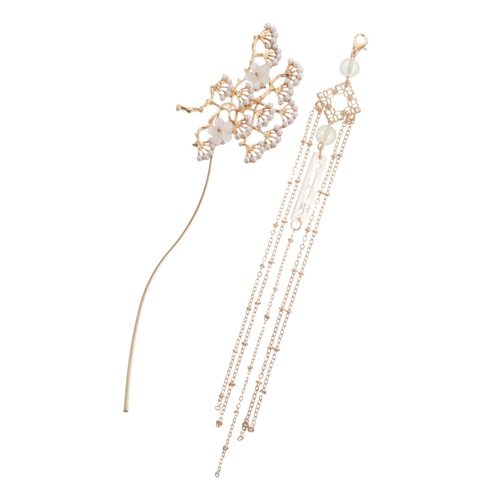 Vintage Flower Tassel Hair Clip for Women | Chinese Hairpin Accessory for Parties & Weddings