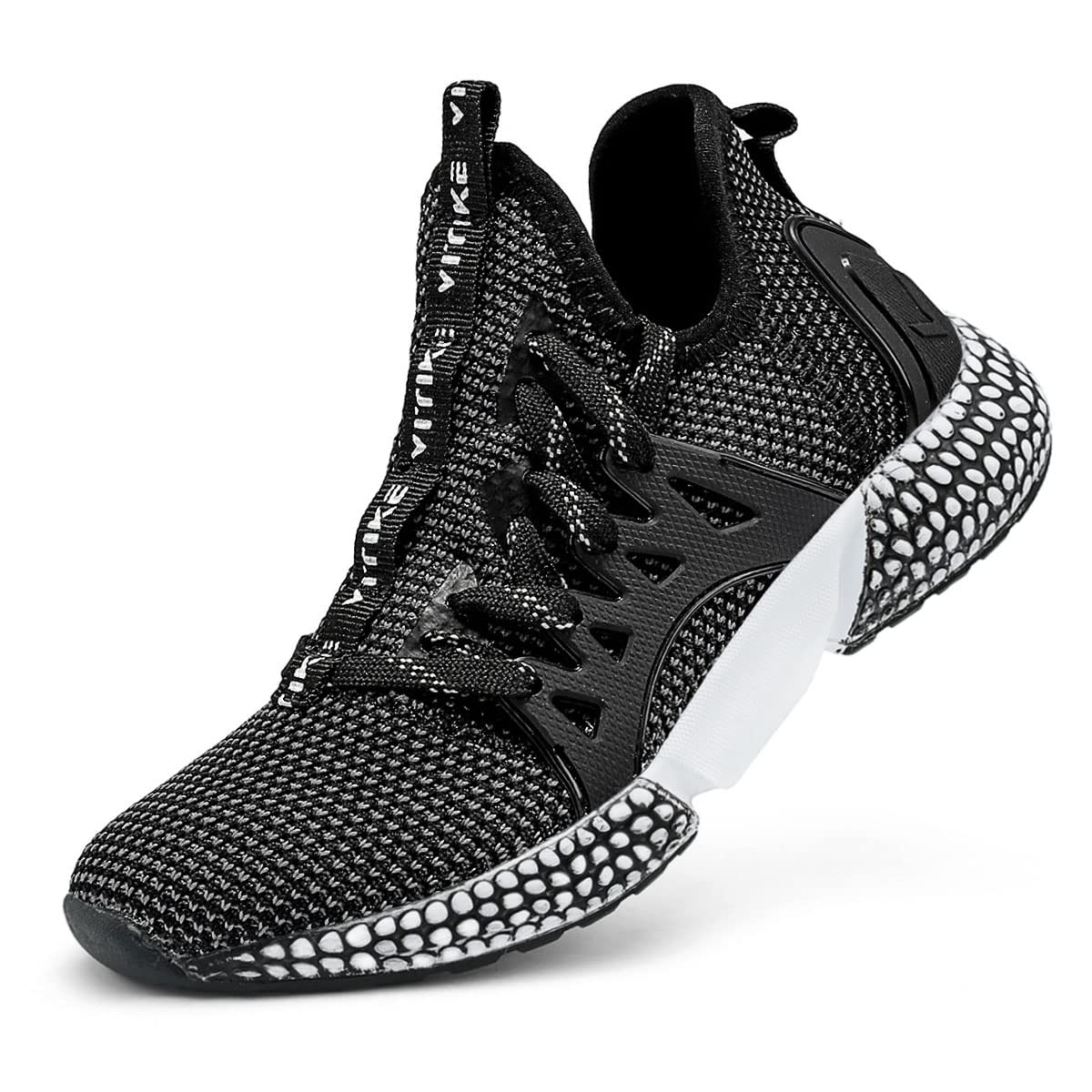 WETIKE Men's & Women's Breathable Mesh Slip-On Running Shoes - Lightweight Athletic Sneakers for Walking, Jogging, and Gym Workouts