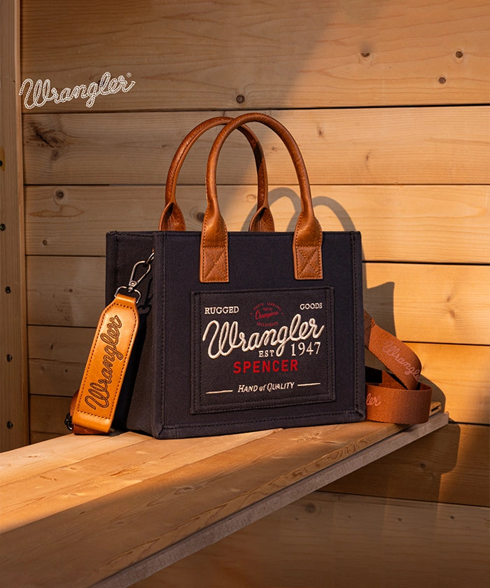 Wrangler Canvas Crossbody Purse for Women - Durable & Stylish Shoulder Bag - Perfect for Travel, Shopping & Everyday Use