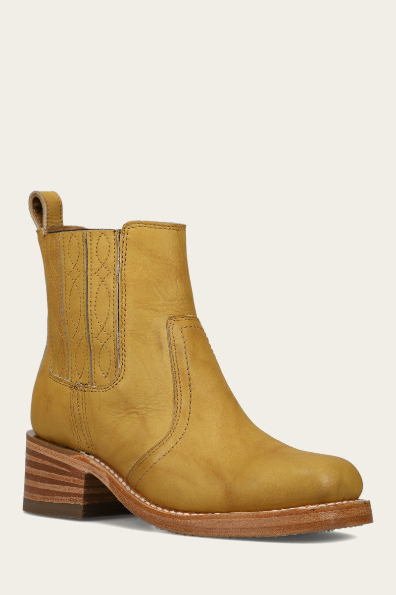 Stylish Campus Chelsea Banana Boots for Women - Comfortable & Trendy Ankle Boots for College, Work & Casual Outfits