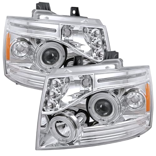 Chrome Housing Clear Lens