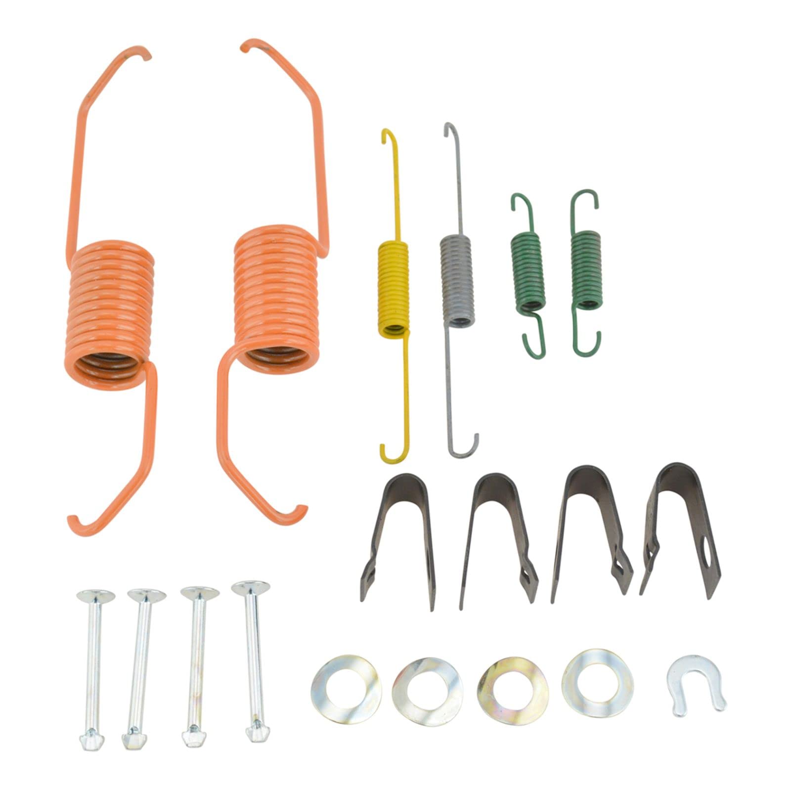 Rear Brake Drum Shoes & Hardware Kit Set for 1990-2002 Honda Accord - High-Quality Replacement Parts for Smooth Braking Performance - Perfect for DIY Repairs & Auto Maintenance