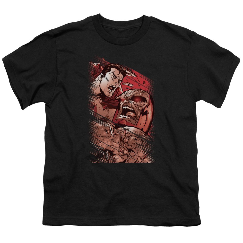 Superman vs Darkseid Graphic T-Shirt for Kids & Teens | DC Comics Superhero Unisex Youth Tee | Casual Wear, Cosplay & Superhero Fan Gifts